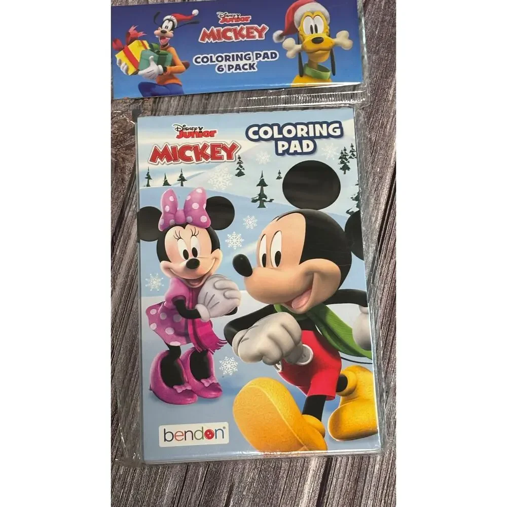 Disney Mickey Mouse Clubhouse Christmas Activity Pads (6ct) Party Favors